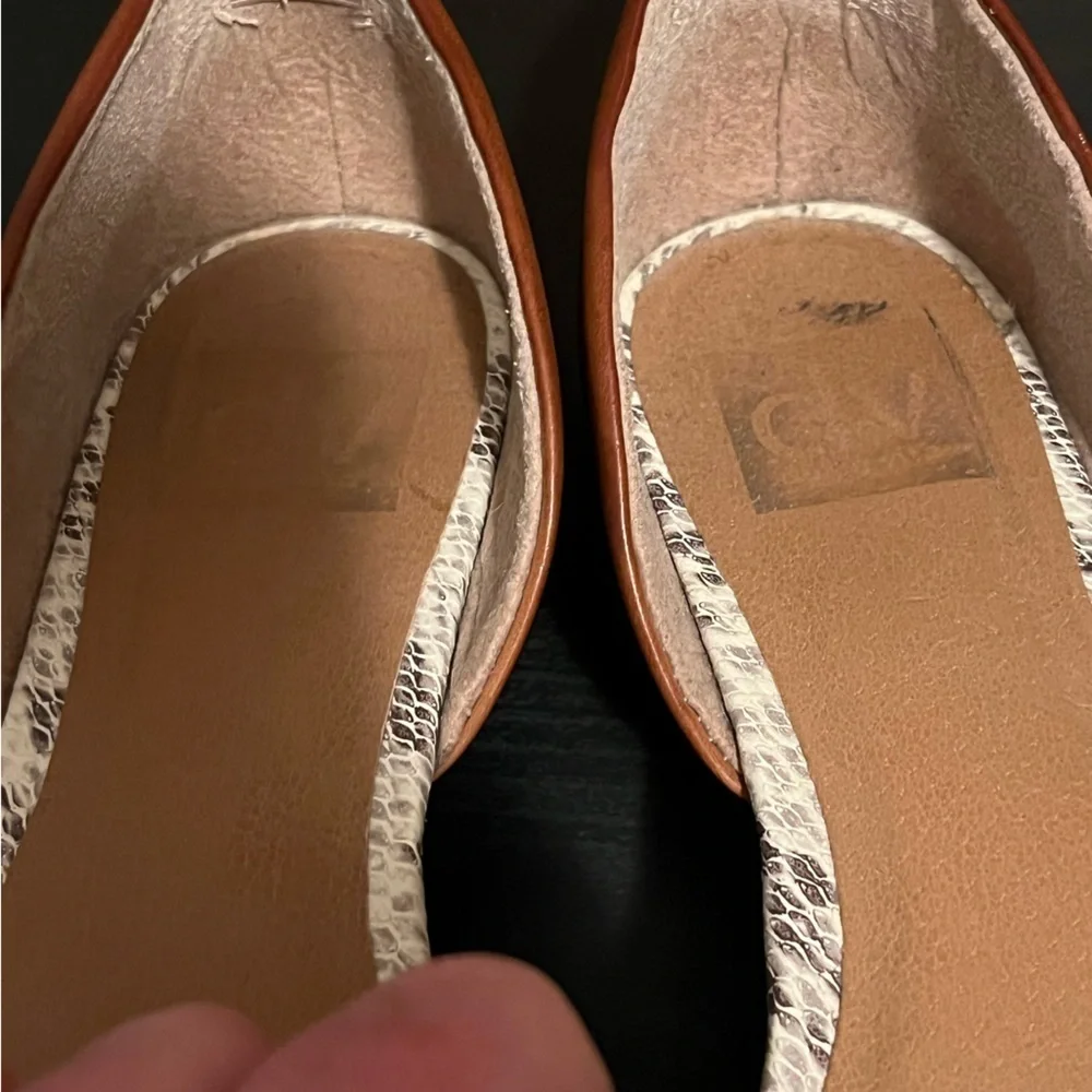 DV by Dolce Vita Snakeskin Flats